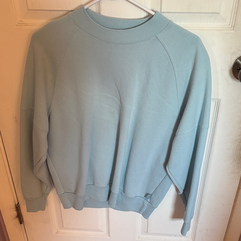 Gilly Hicks Soft Blue Crew Neck Sweater
